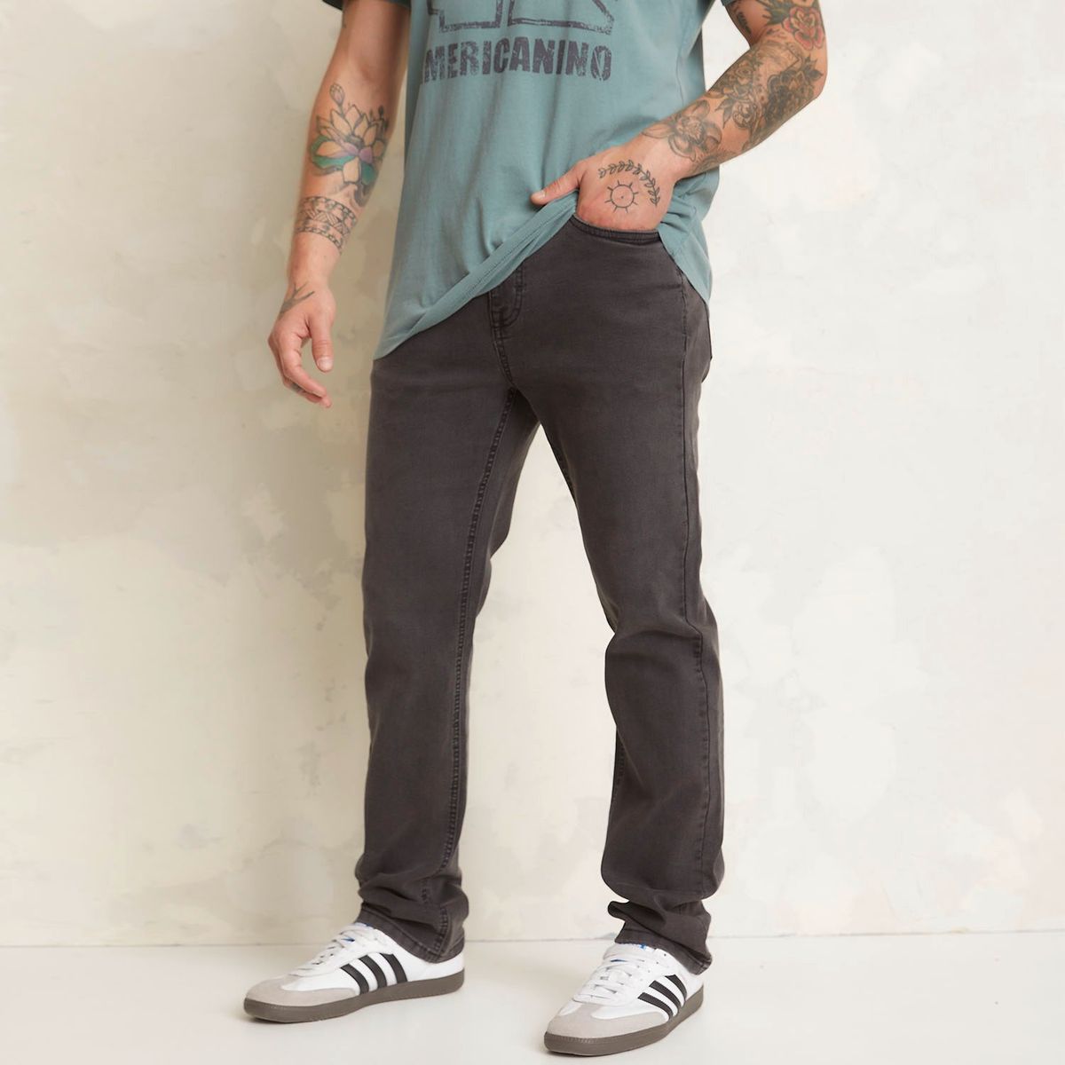 AMERICANINO - Jeans Slim Fit Americanino Algodón Hombre