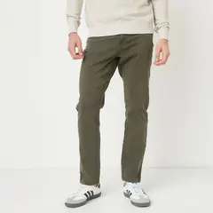 BASEMENT - Pantalón Casual Slim Fit Hombre Algodón