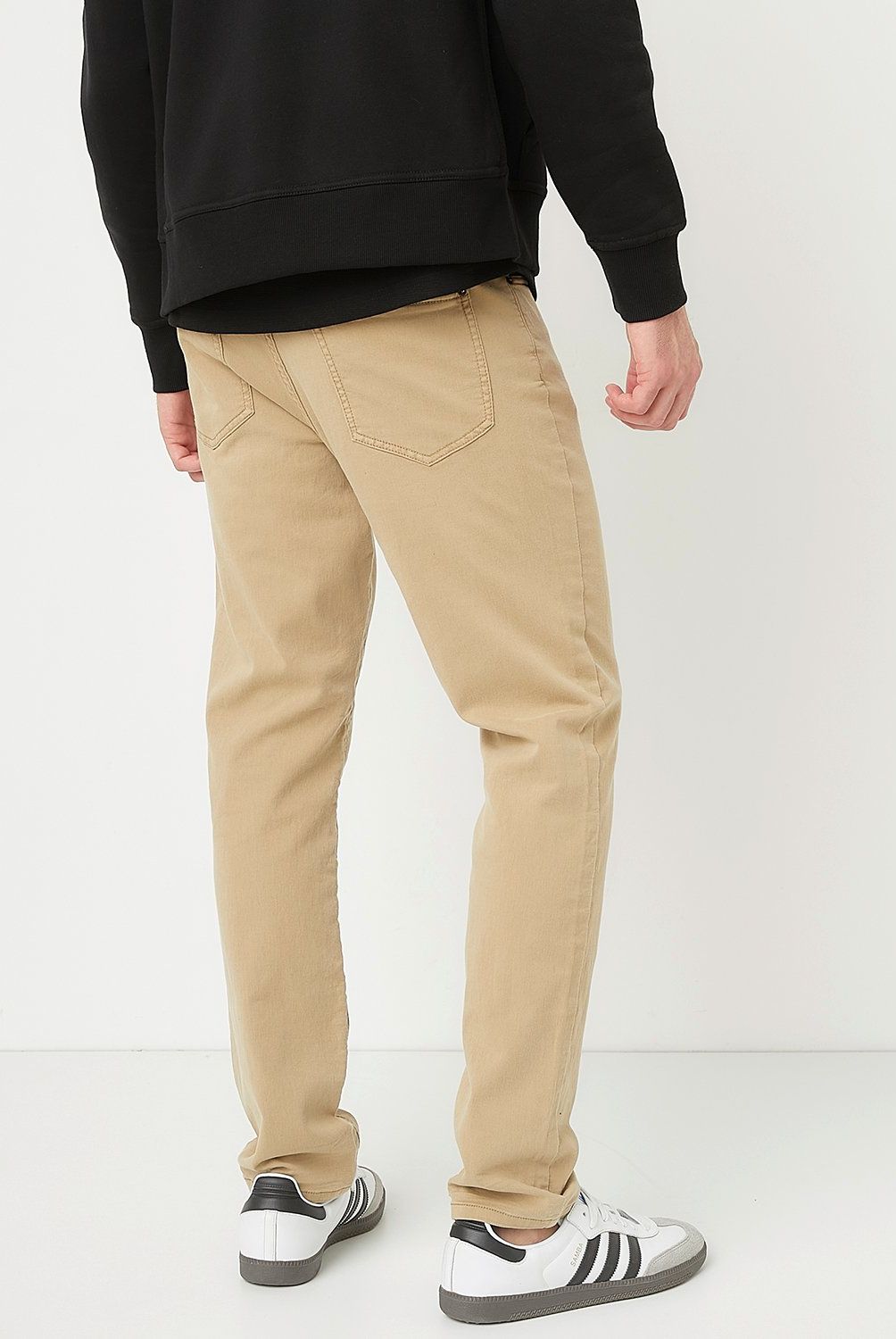 BASEMENT - Pantalón Basement Casual Slim Fit Hombre Algodón