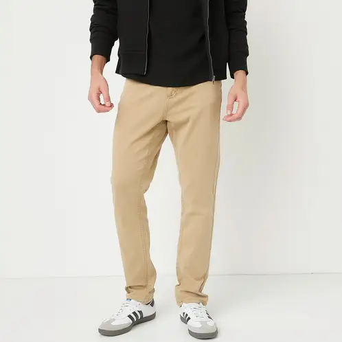 BASEMENT - Pantalón Casual Slim Fit Hombre Algodón