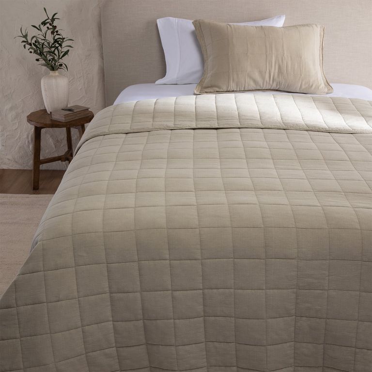Cubrecama Liso Stone