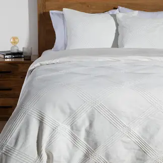 BASEMENT HOME - Funda Plumón Bordada Antonio