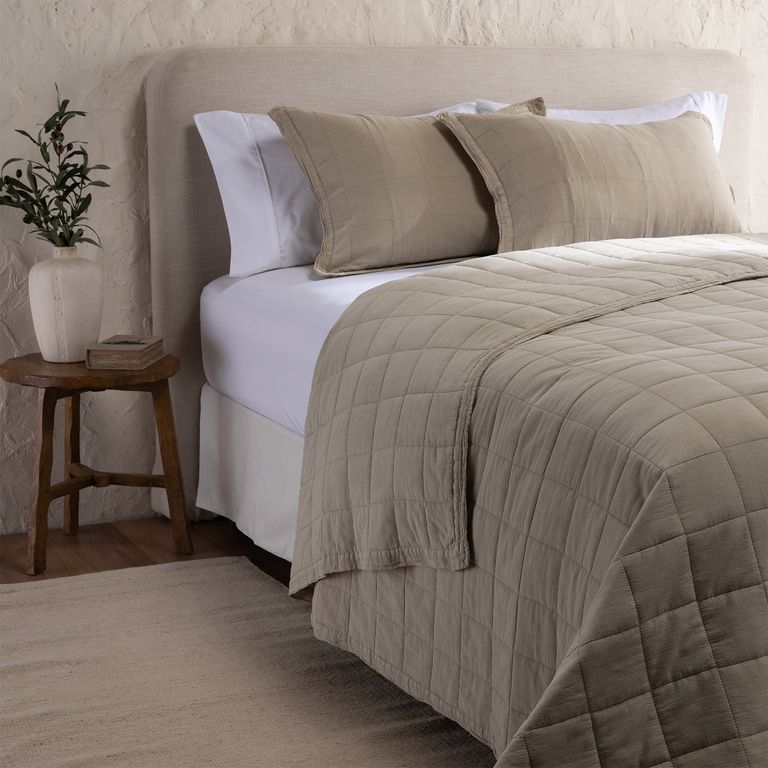 Cubrecama Liso Stone