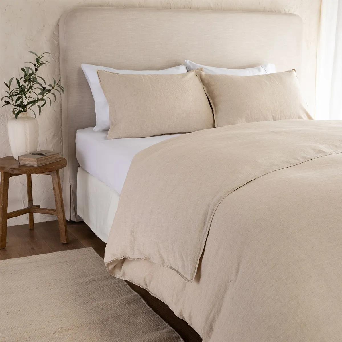 CASA CANTABRIA - Funda Plumón 100% Lino Natural Casa Cantabria