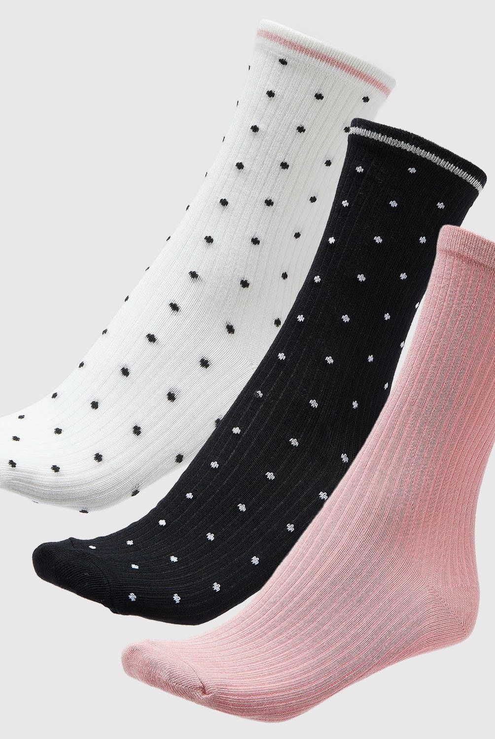 BLU - Pack de 3 Calcetines Mujer Blu