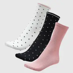BLU - Pack de 3 Calcetines Mujer