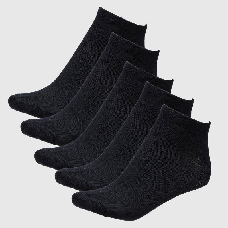 BLU - Pack de 5 Calcetines Cortos de Vestir Blu Mujer