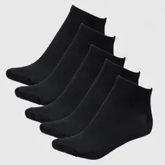 BLU - Pack de 5 Calcetines Cortos de Vestir Mujer