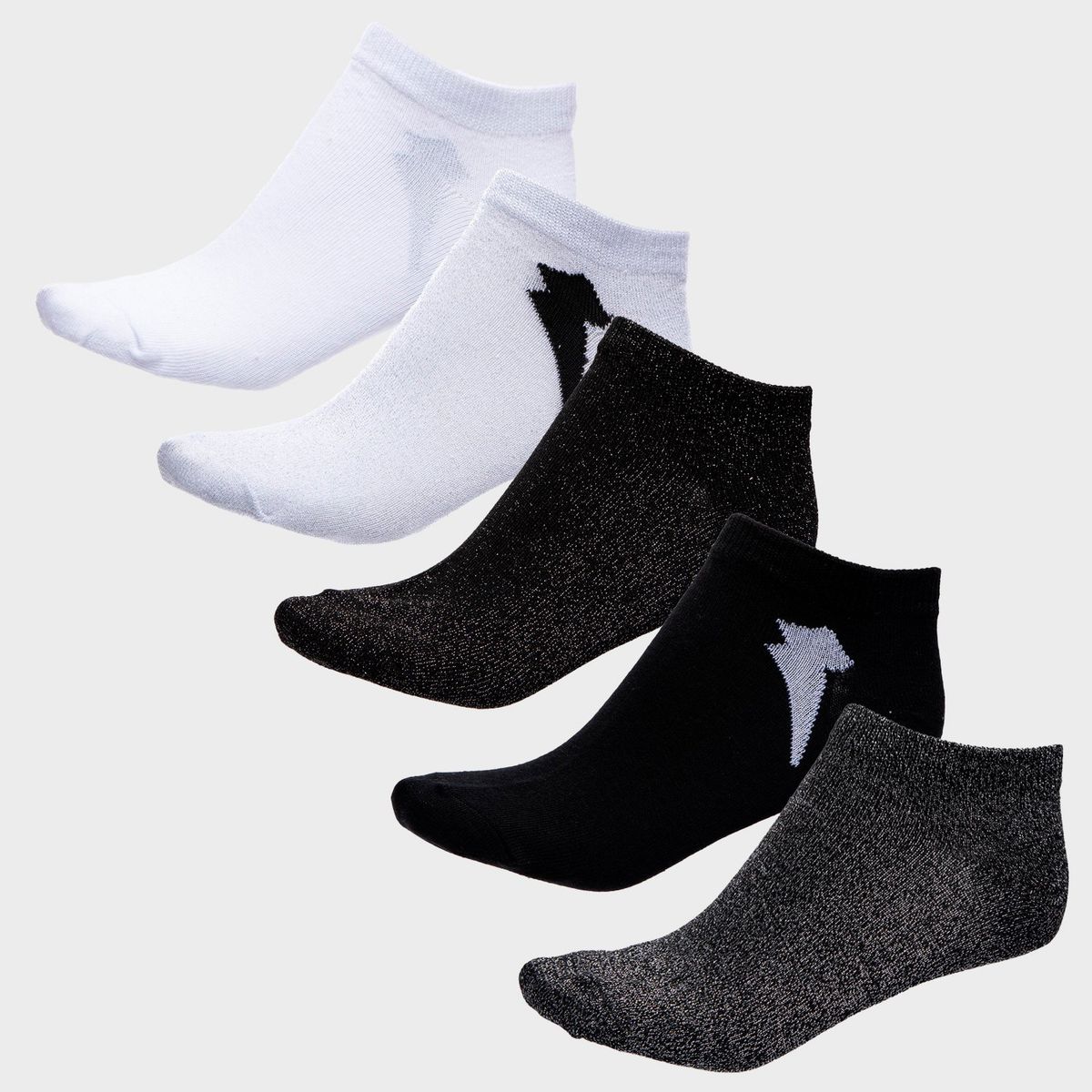 SYBILLA - Pack 5 Calcetines Mujer Sybilla Diseño Liso