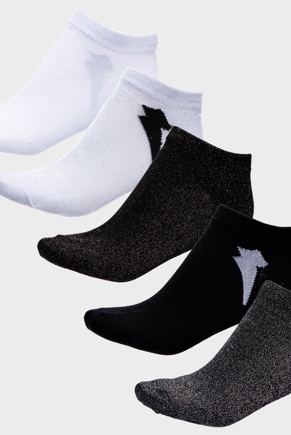 SYBILLA - Pack 5 Calcetines Mujer Sybilla Diseño Liso
