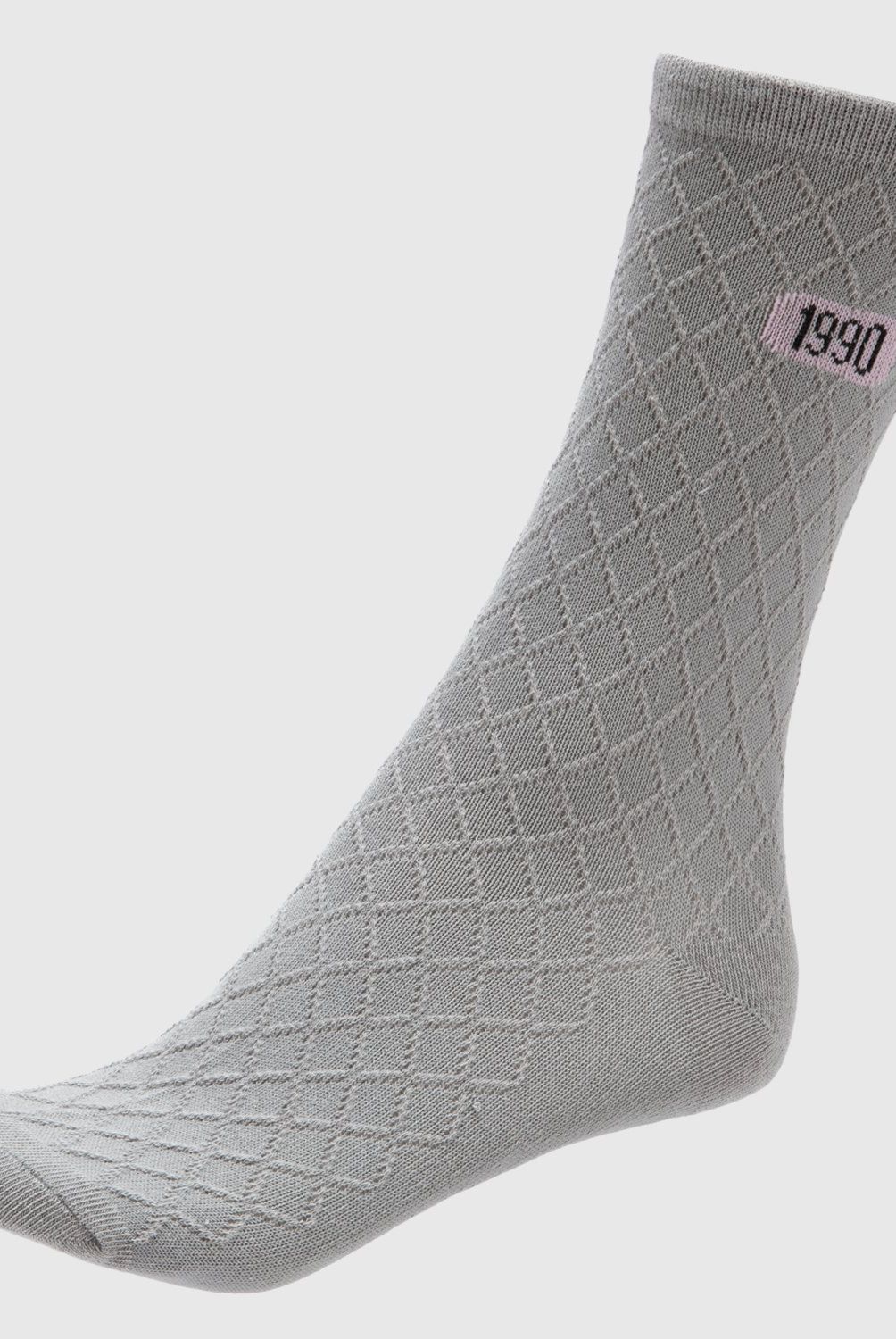 SYBILLA - Calcetines Sybilla Pack de 3 Mujer Diseño con Textura