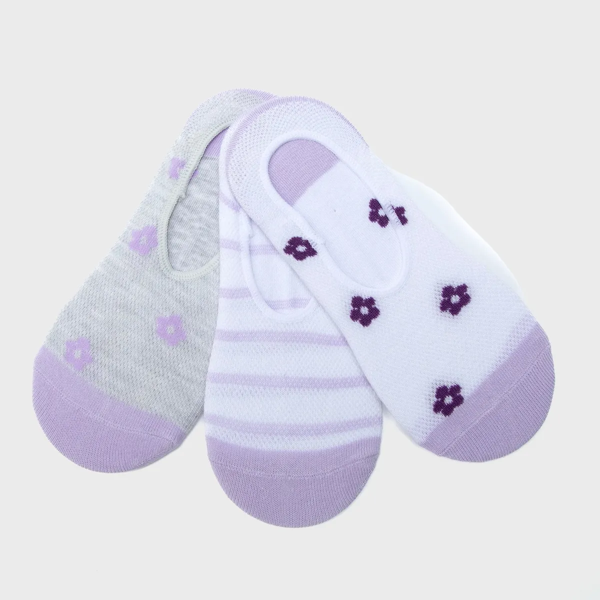 SYBILLA - Pack Calcetines Mujer Sybilla Invisibles Diseño Flores