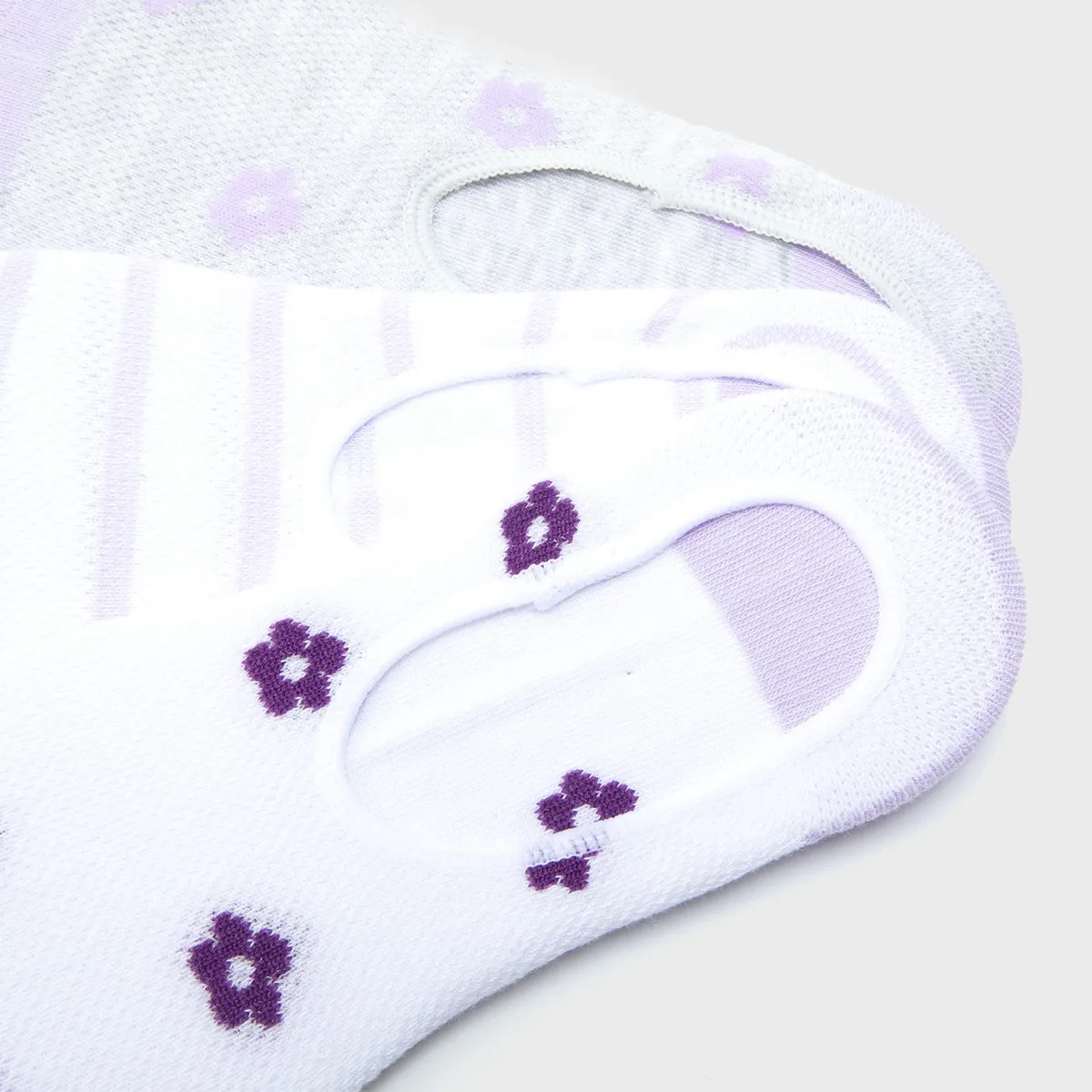 SYBILLA - Pack Calcetines Mujer Sybilla Invisibles Diseño Flores