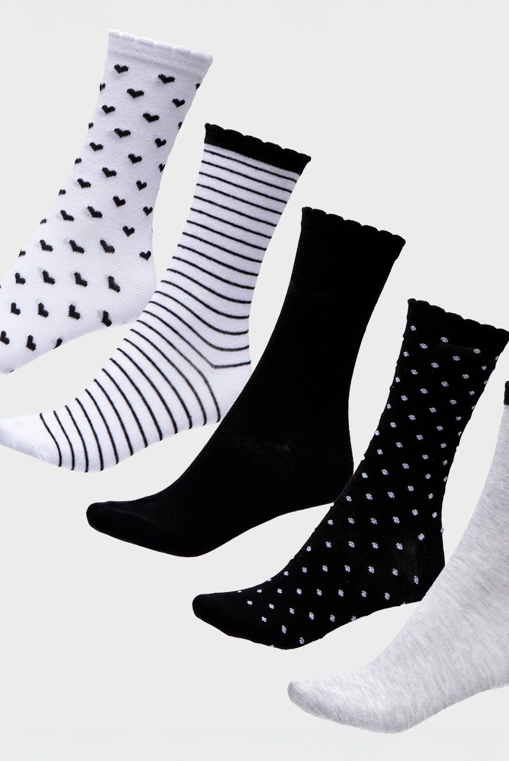 SYBILLA - Pack 5 Calcetines Mujer Sybilla Medias Diseño