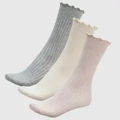 BLU - Pack de 3 Calcetines Mujer