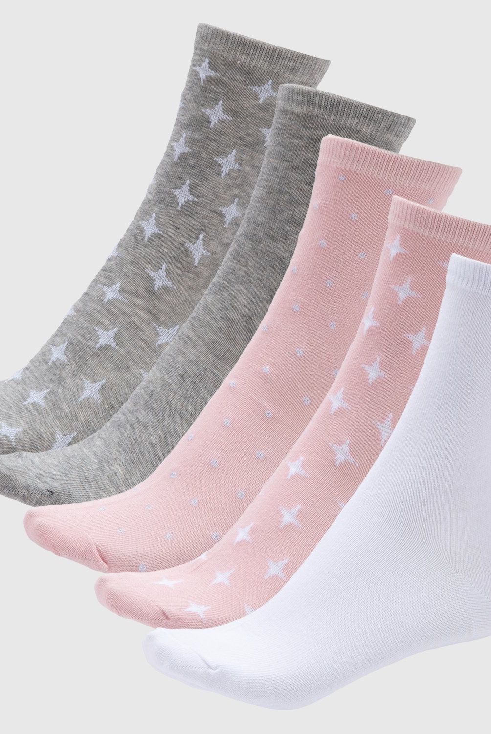 SYBILLA - Pack de 5 Calcetines Mujer Sybilla Medias Diseño Liso