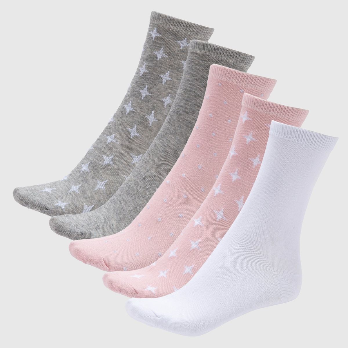SYBILLA - Pack de 5 Calcetines Mujer Sybilla Medias Diseño Liso
