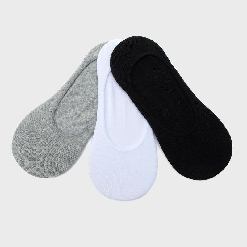 BLU - Blu Pack de 3 Medias Mujer Diseño Liso
