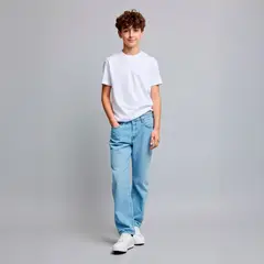 FEDERATION - Jeans Slim Fit Denim Niño Algodón