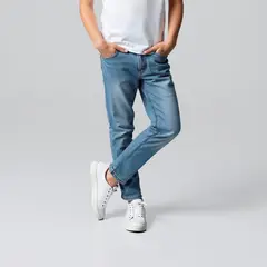 FEDERATION - Jeans Slim Fit Niño Algodón