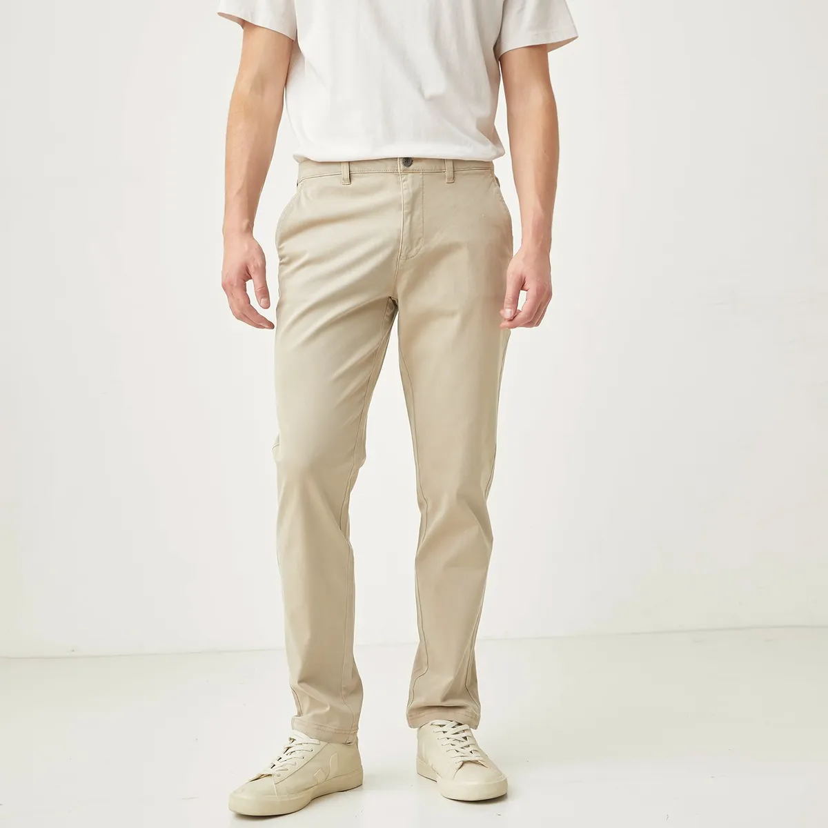 BASEMENT - Pantalón Chino Slim Fit Hombre Basement