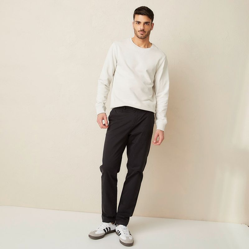 BASEMENT - Pantalón Chino Slim Fit Hombre Basement