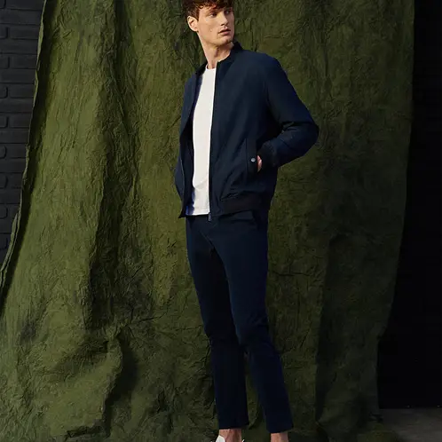 WOLF&HANK - Pantalón Chino Hombre Slim Fit Algodón