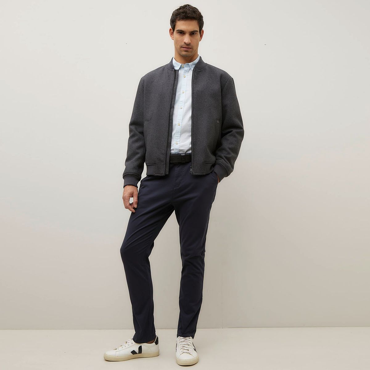 WOLF&HANK - Pantalón Chino Hombre Wolf&Hank Slim Fit Algodón