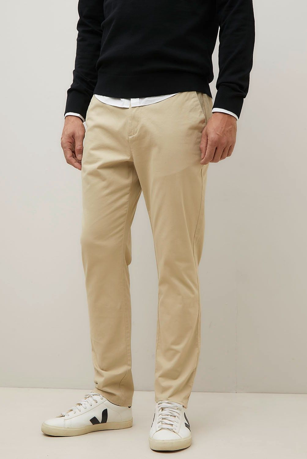 WOLF&HANK - Pantalón Chino Hombre Wolf&Hank Slim Fit Algodón