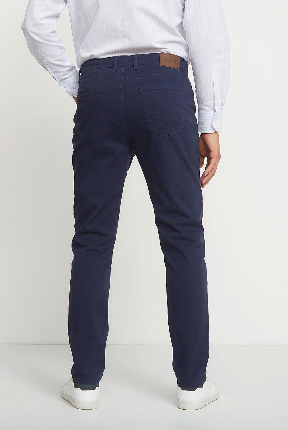 NEWPORT - Pantalón Chino Slim Fit Algodón Newport Hombre