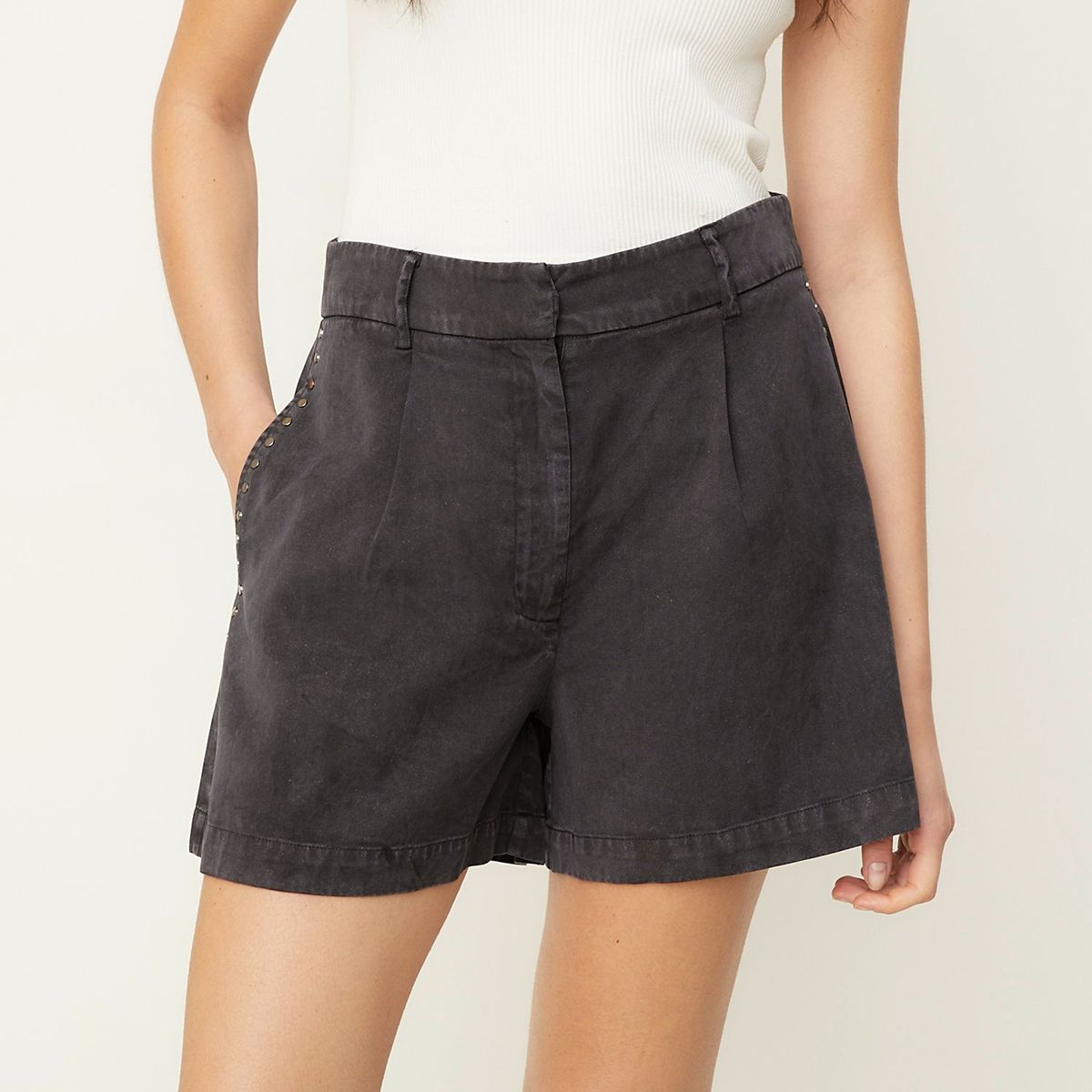 AMERICANINO - Bermuda Americanino Tencel Mujer Estilo Casual