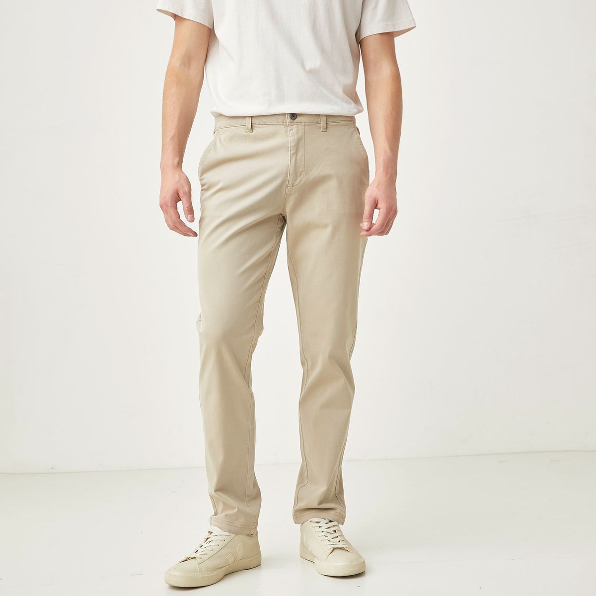 BASEMENT - Pantalón Chino Skinny Fit Hombre Basement