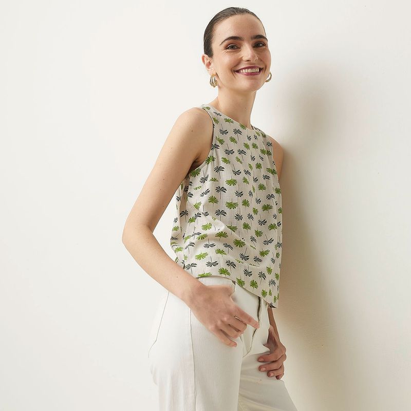APOLOGY - Blusa Sin Mangas Mujer Apology Por Pampita