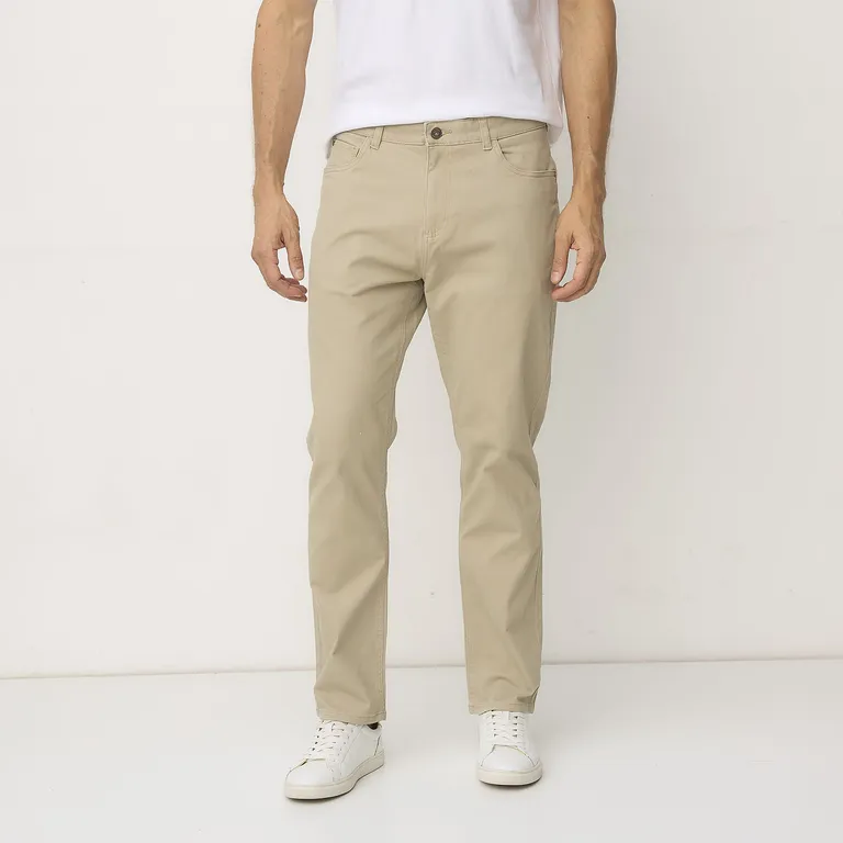 Pantalón Chino Slim Fit Algodón Hombre