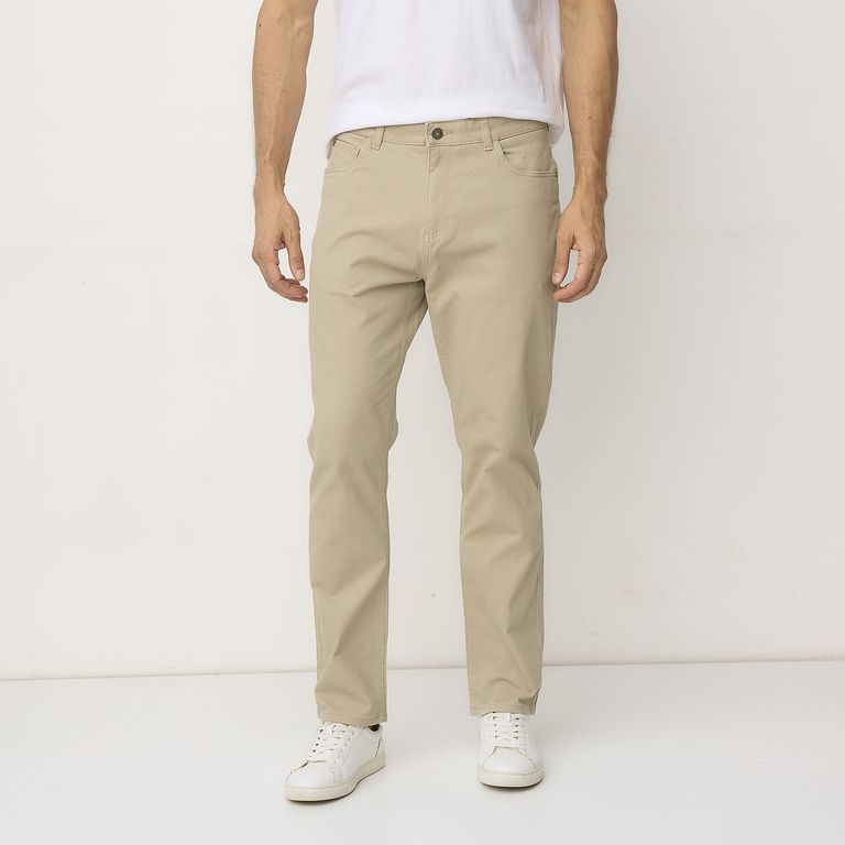 Pantalón Chino Slim Fit Algodón Hombre