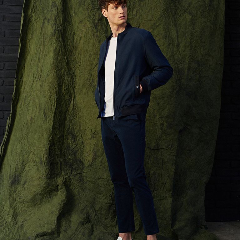 Pantalón Chino Hombre Slim Fit Algodón