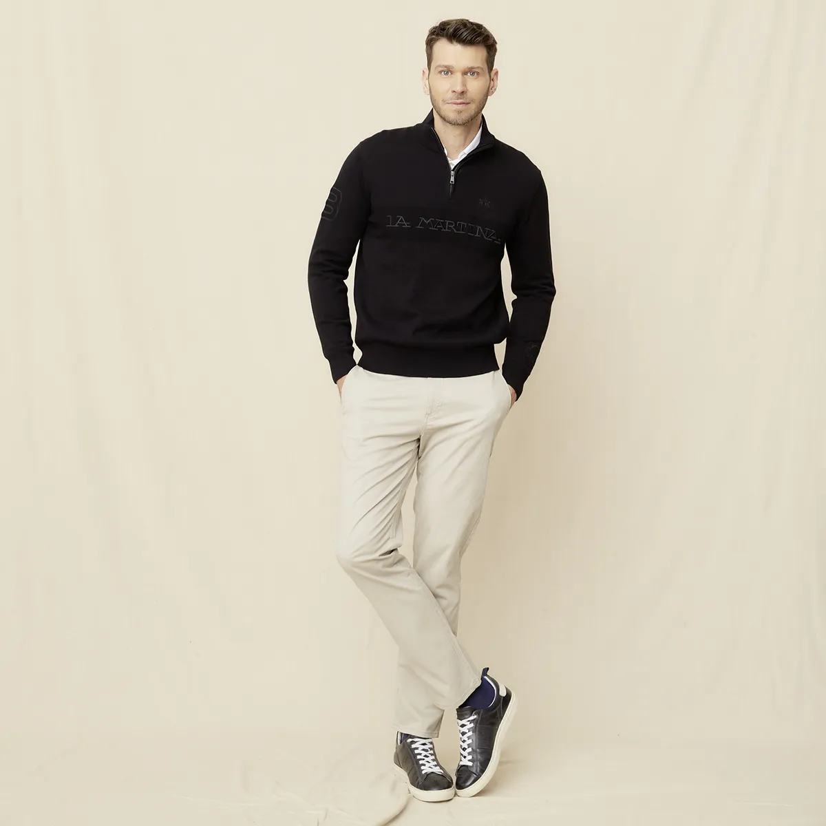 LA MARTINA - Pantalón Chino Slim Fit Hombre La Martina