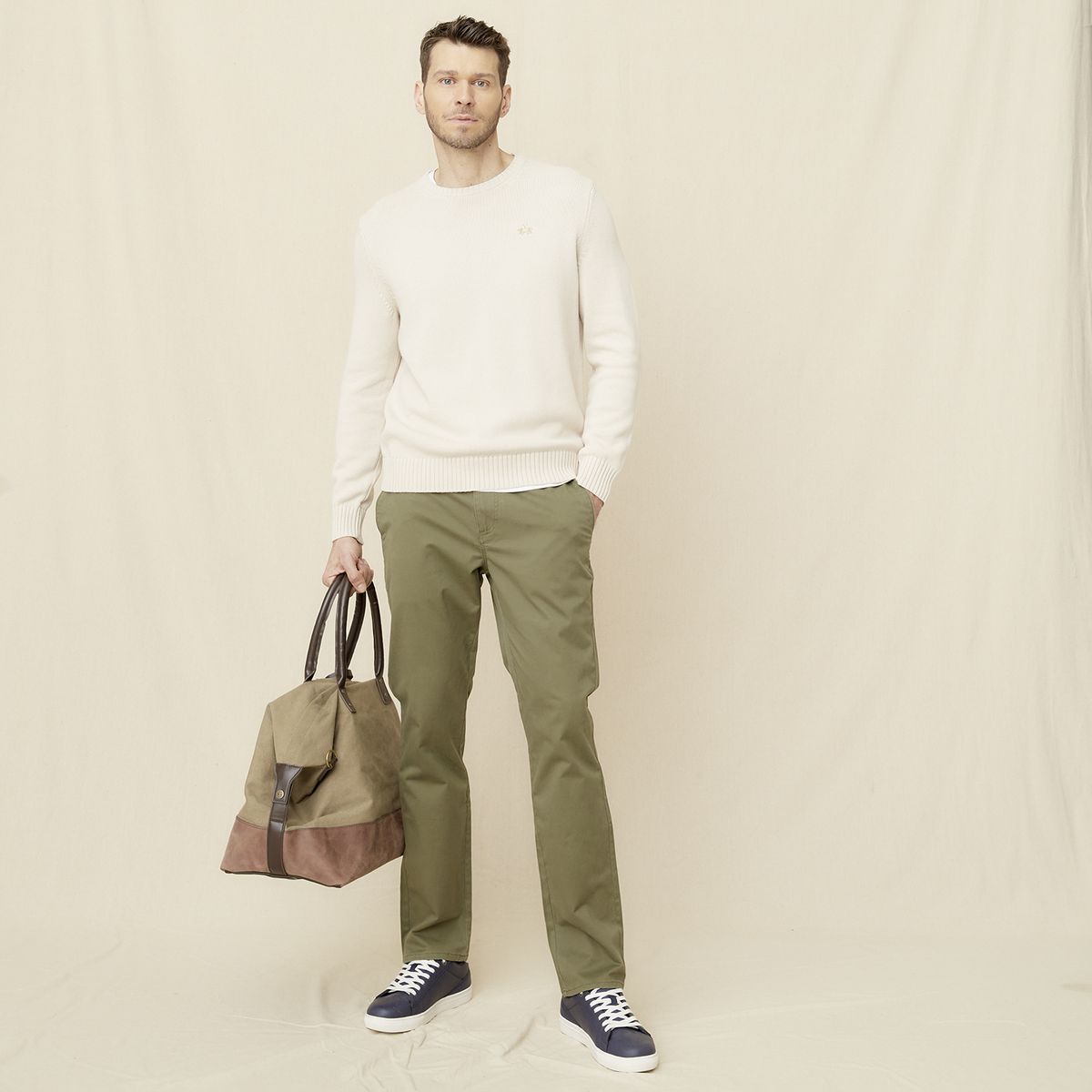 LA MARTINA - Pantalón Chino Slim Fit Hombre La Martina