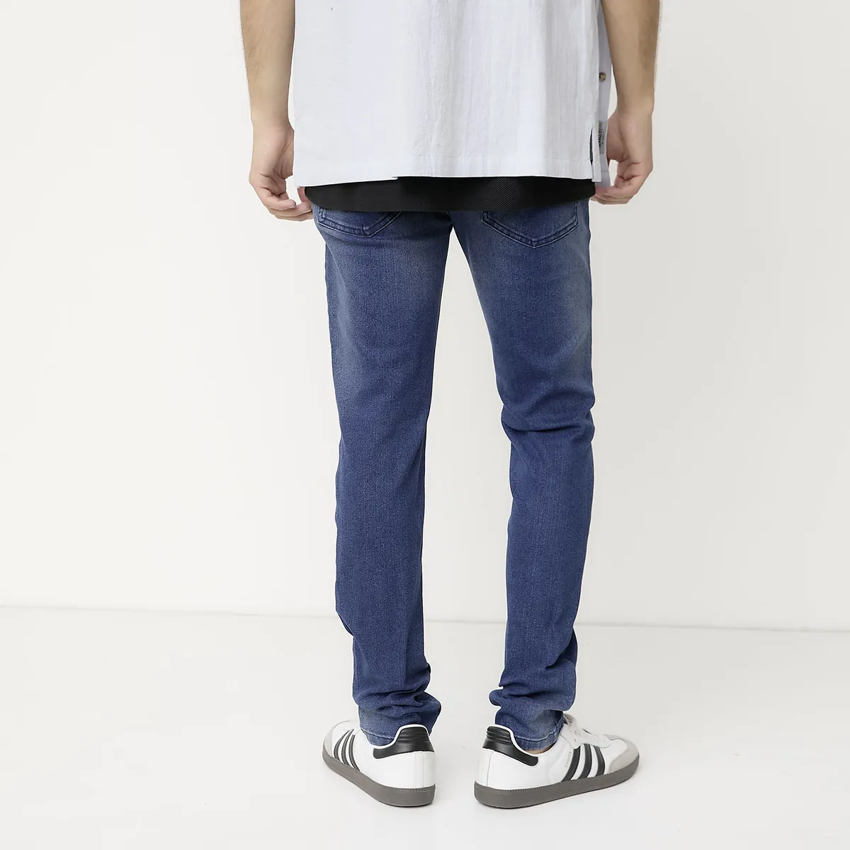 BEARCLIFF - Jeans Bearcliff Super Skinny Fit Hombre Algodón Stretch