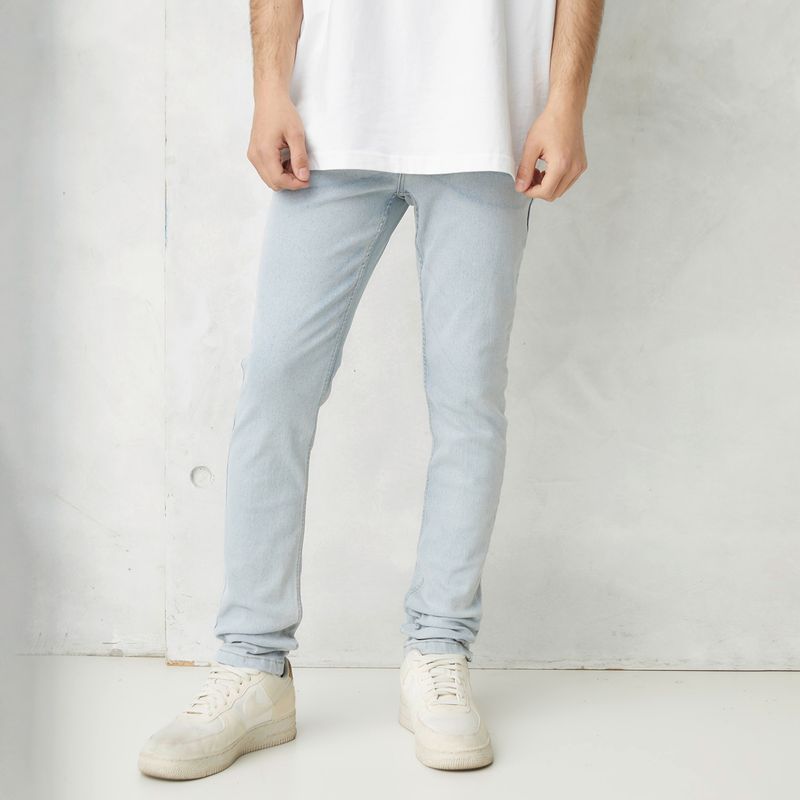 BEARCLIFF - Jeans Bearcliff Super Skinny Fit Hombre Algodón Stretch