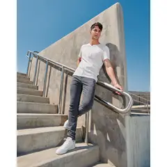 BEARCLIFF - Jeans Super Skinny Fit Hombre Algodón Stretch