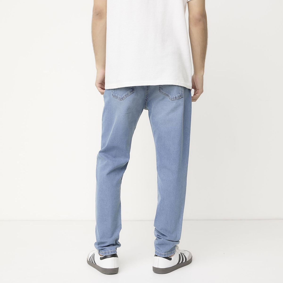 BEARCLIFF - Jeans Carrot Fit Bearcliff Casual Hombre Algodón