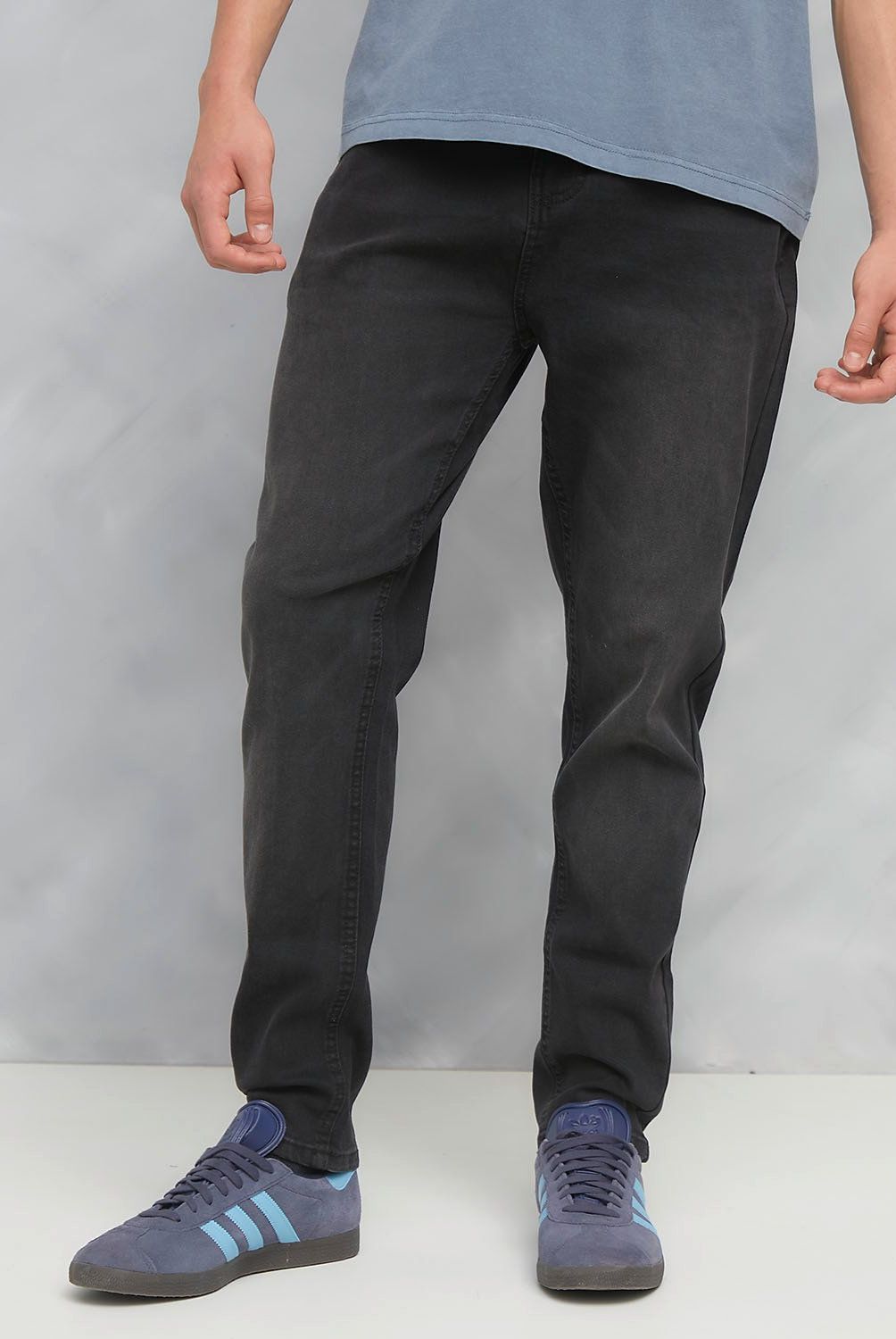 BEARCLIFF - Jeans Carrot Fit Bearcliff Casual Hombre Algodón