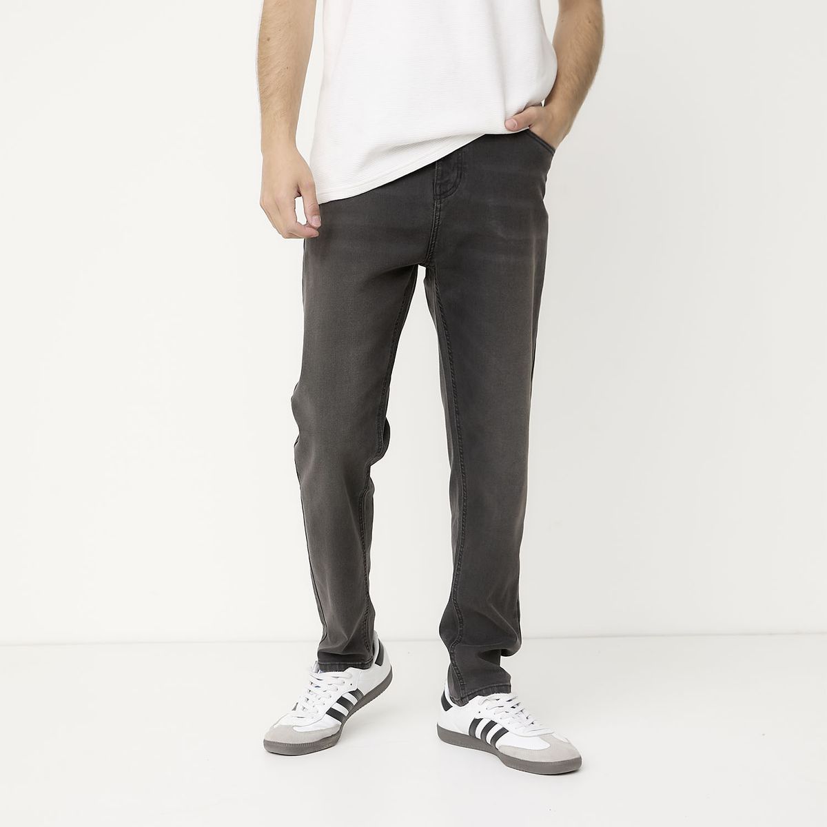 BEARCLIFF - Jeans Carrot Fit Bearcliff Casual Hombre Algodón