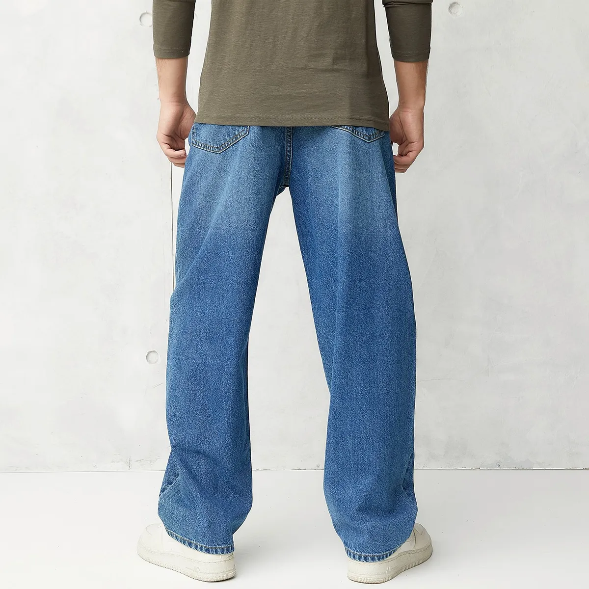 BEARCLIFF - Jeans Baggy Hombre Bearcliff