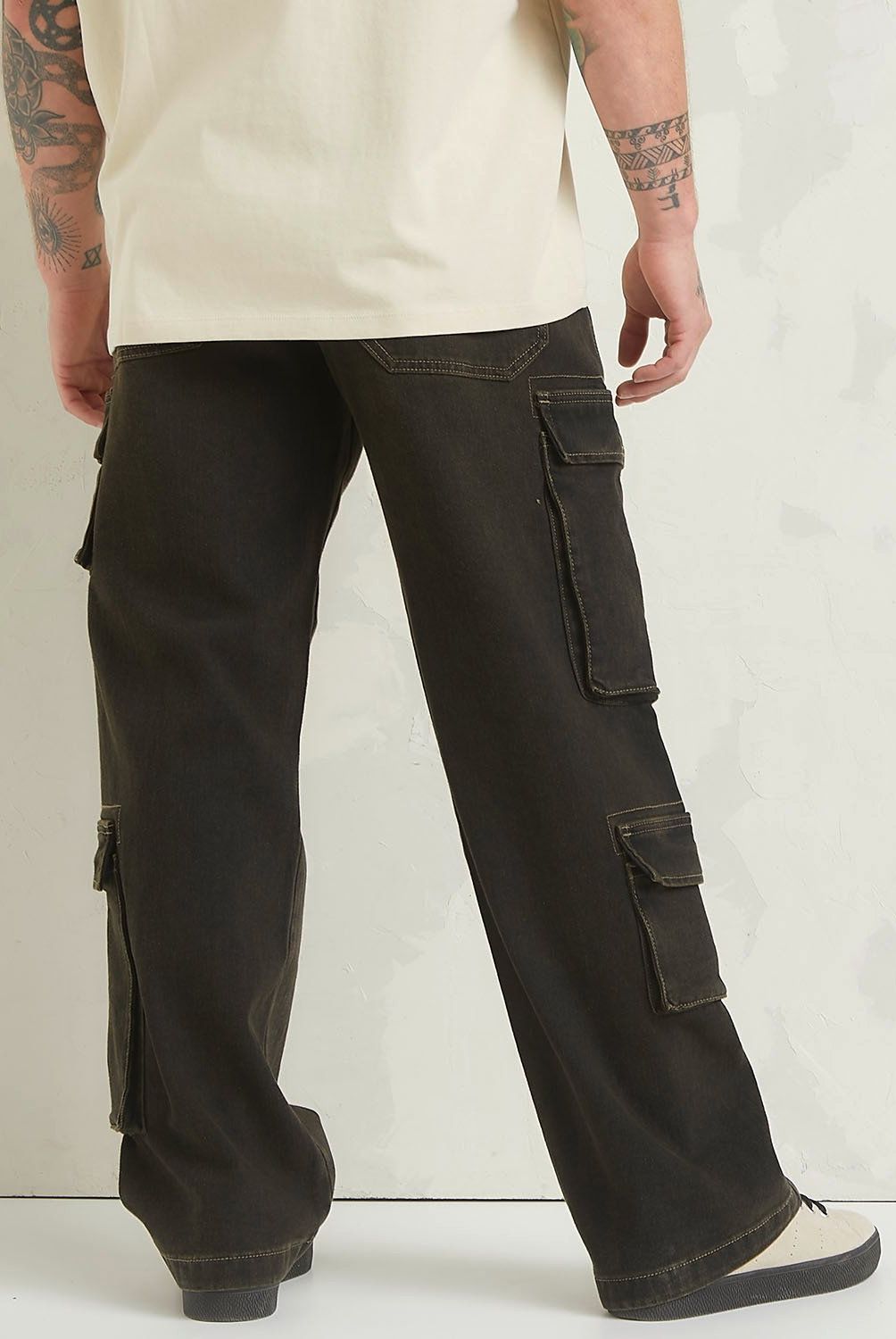AMERICANINO - Jeans Cargo Baggy Fit Americanino Hombre
