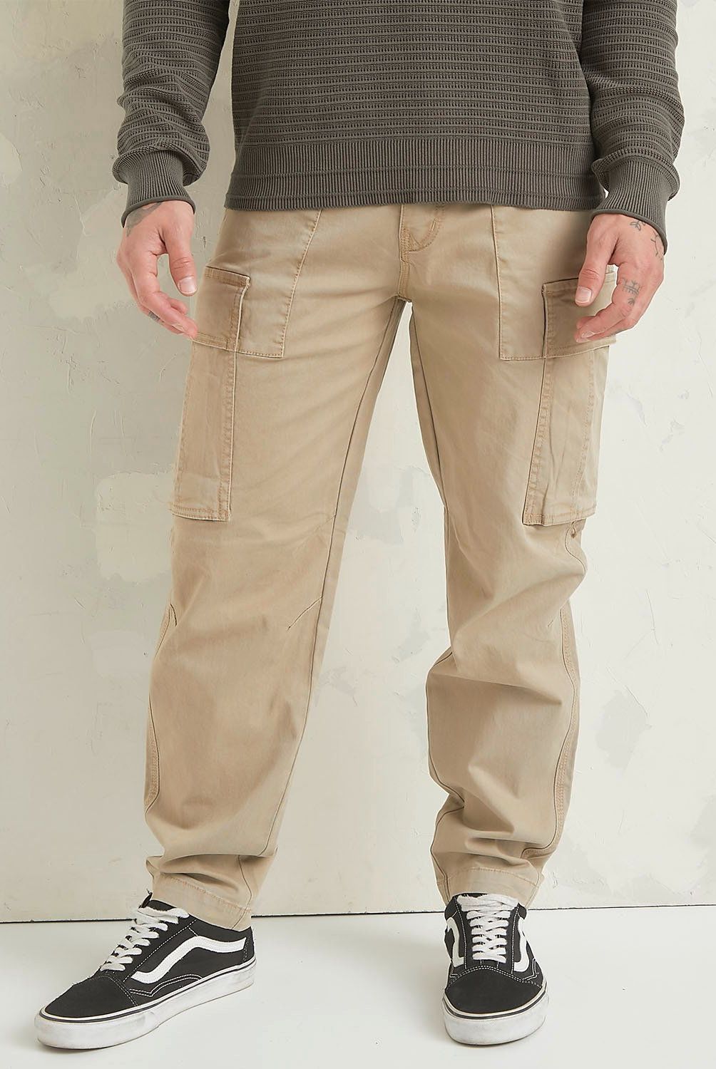 AMERICANINO - Jeans Americanino Cargo Fit Hombre Algodón Reciclado