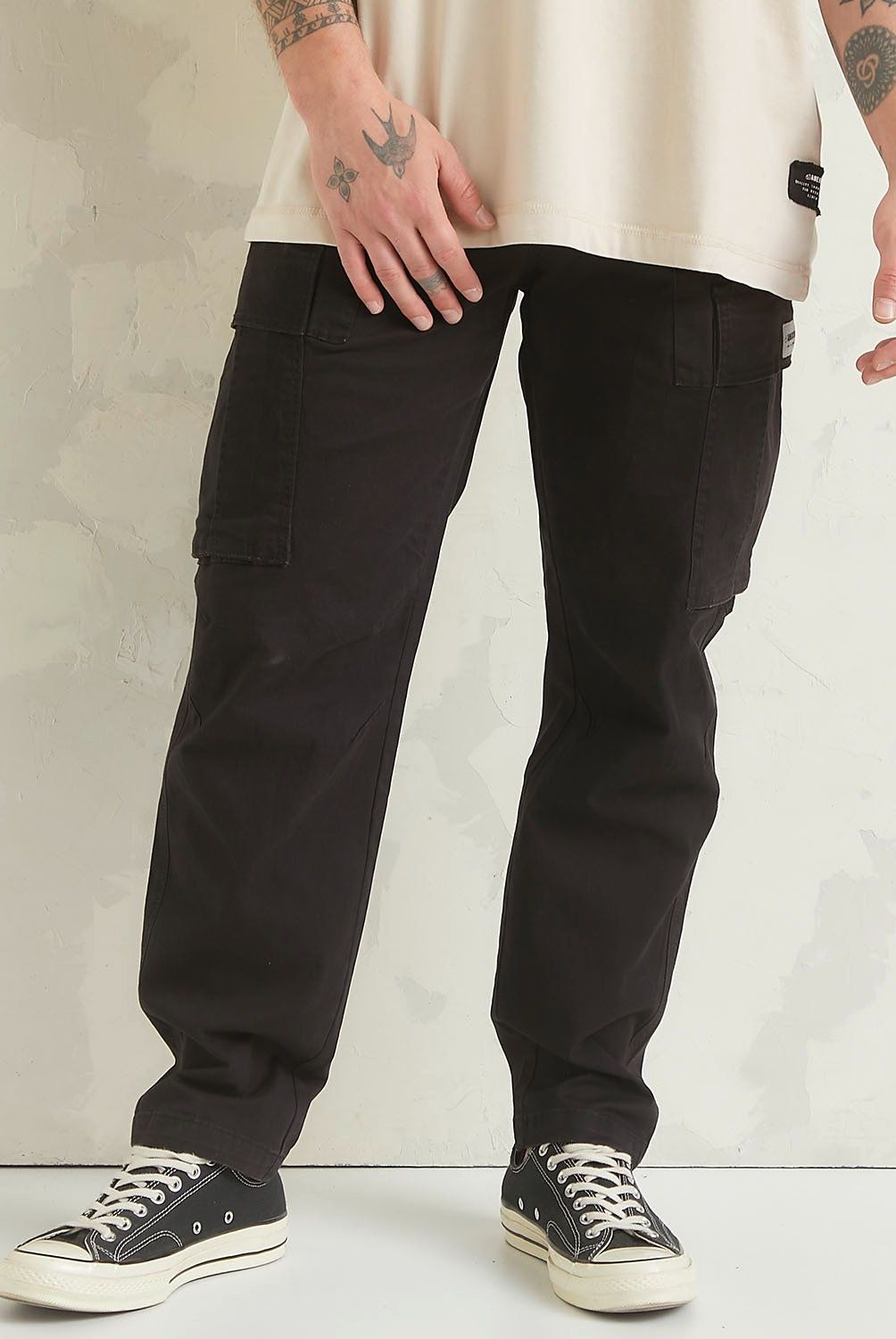 AMERICANINO - Jeans Americanino Cargo Fit Hombre Algodón Reciclado