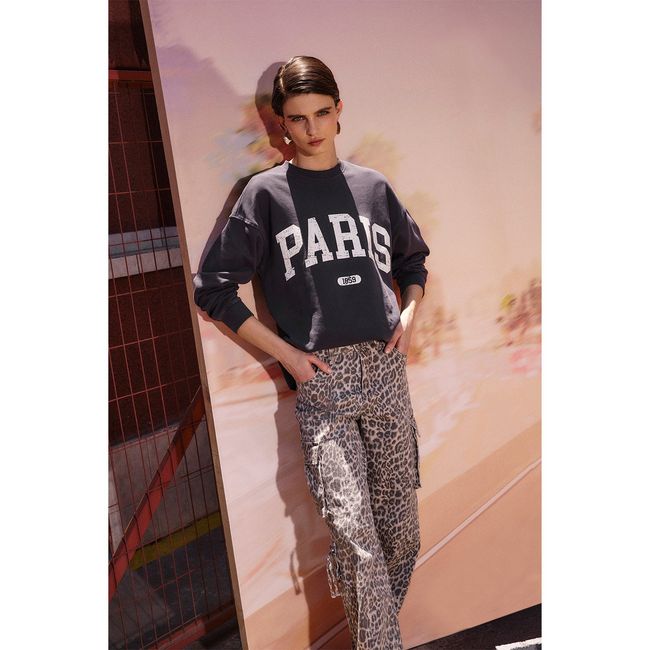 AMERICANINO - Pantalón Cargo Americanino Mujer Tiro Medio Estampado