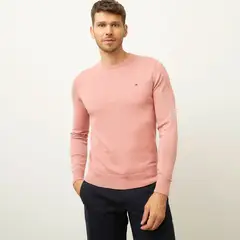 TOMMY HILFIGER - Sweater Cuello Redondo Algodón Hombre